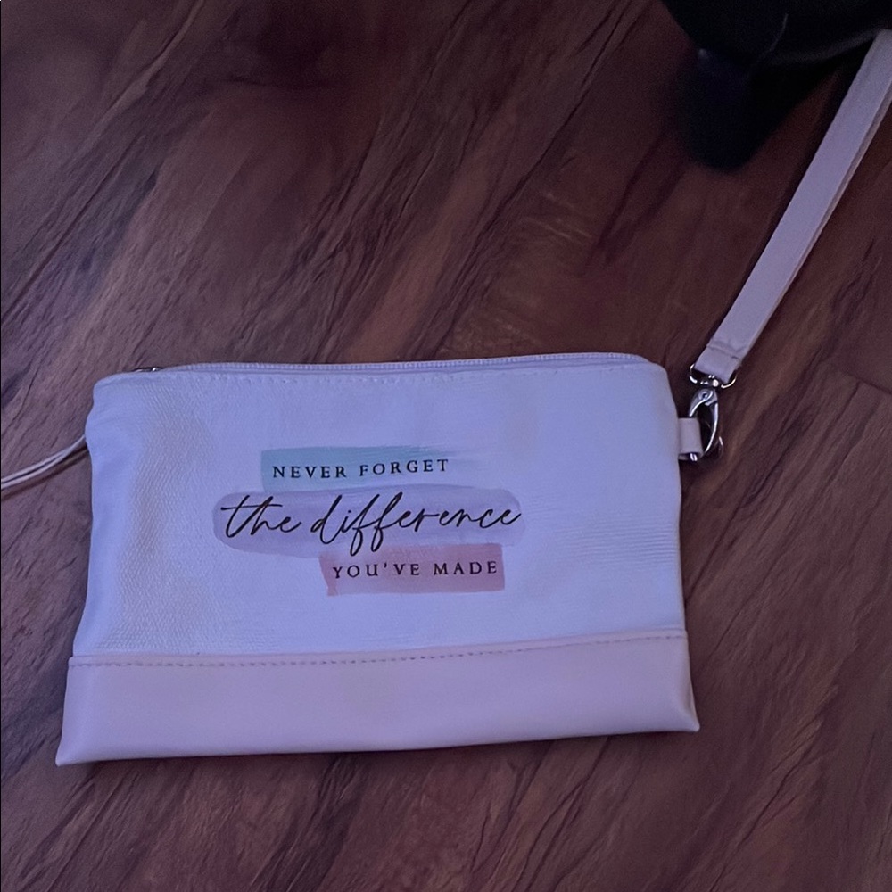 Stylish Cream Clutch Bag